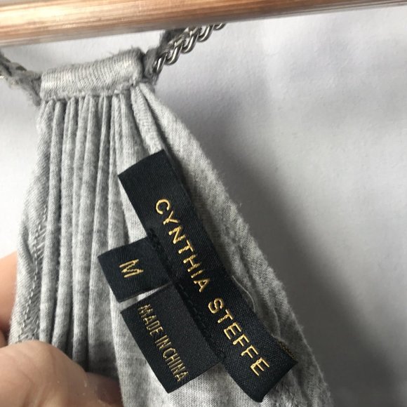 NWOT Cynthia Steffe Racer Back Rope Tank - Picture 4 of 5